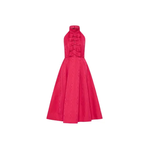 REBECCA VALLANCE FW24 Sleeveless Dress Women's Peach Pink