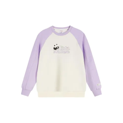 Antakids Толстовка Poplar CATKIN Белый Light Mist Фиолетовый Подростки