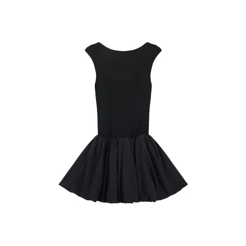 SCCREBEL OFFICIAL Slip Платье Женское Черное