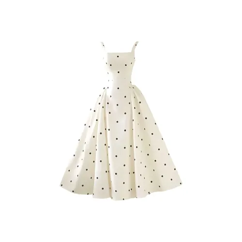 AURORA MUSE Slip Платье Женское Абрикос