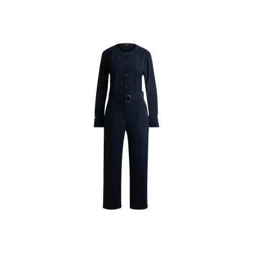 HUGO BOSS Темно-синий Женские Комбинезоны