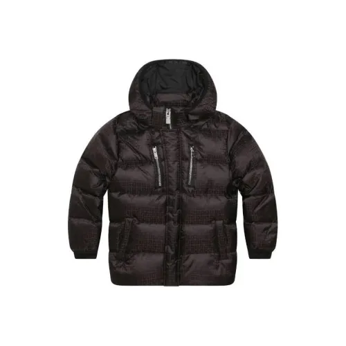 Givenchy Черный Kids Утеплённые куртки
