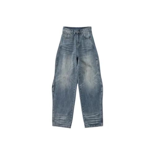 BLACK&COLOR Синие Женские Джинсы