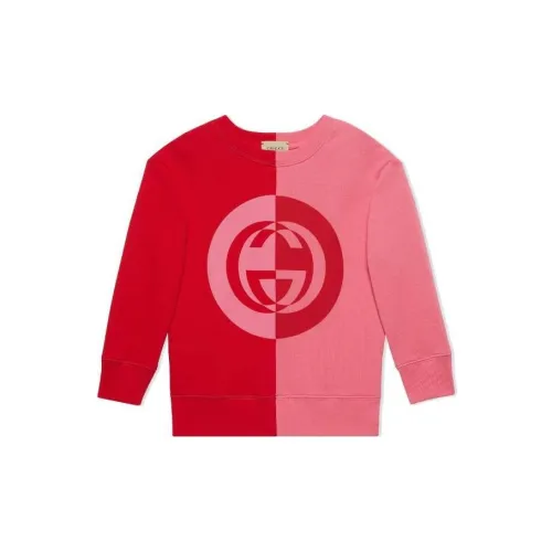 GUCCI Толстовка Детская одежда FW22 Женский Розовый для девочек