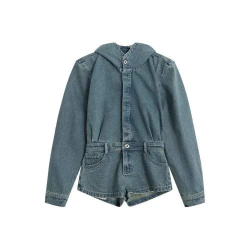 NEZAVISIY Blue Женские Длинные Рукава Платья