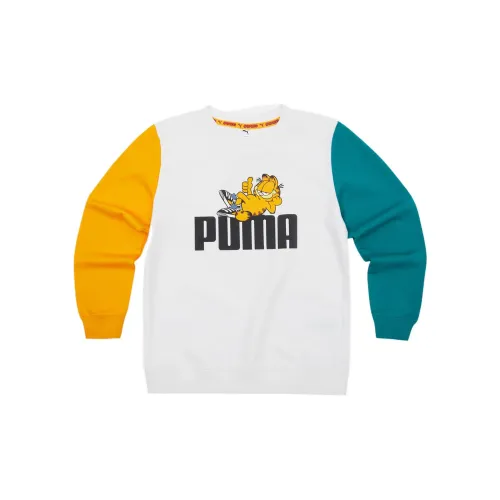 PUMA x Garfield Свитшот Белый Детский
