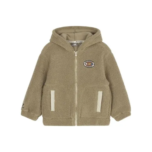 New Balance совместный бренд Куртки и Пальто Green Label Relaxing Темно-коричневый Детский