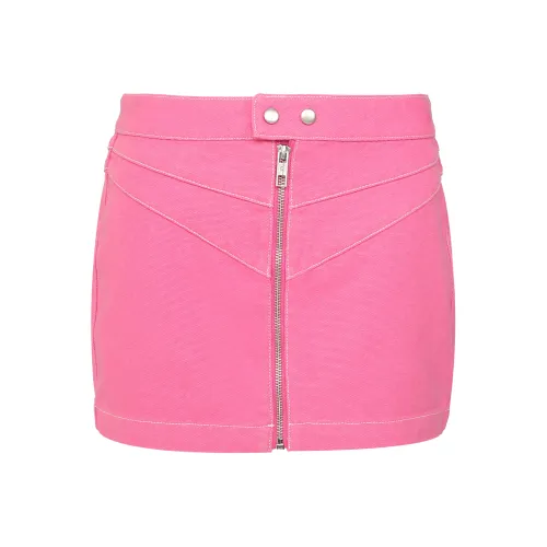 Ann Andelman Розовые Женские Повседневные Короткие Юбки