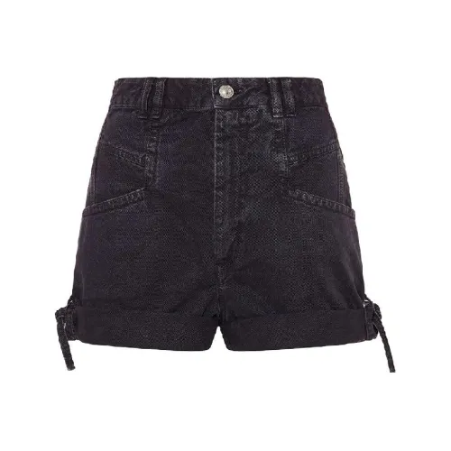 ISABEL MARANT Черные Женские Джинсовые Шорты