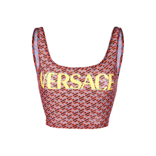 VERSACE FW21 Двухкомпонентный купальник женский красный