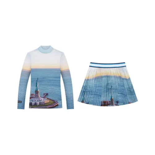 RYDER CUP EST.1927 Повседневный костюм женский закат с принтом