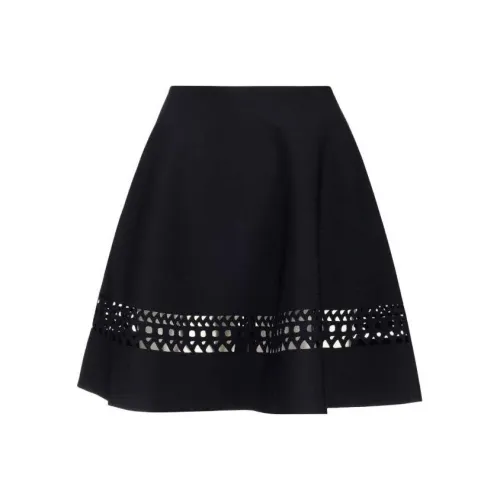 Alaia Черная Женская Повседневная Короткая Юбка