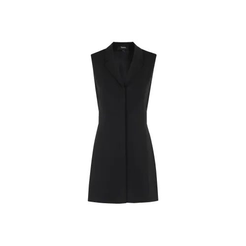 THEORY Без рукавов Платье Женское Черное
