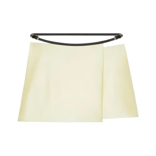 GIVENCHY SS24 Повседневные короткие юбки Женские Бежевый