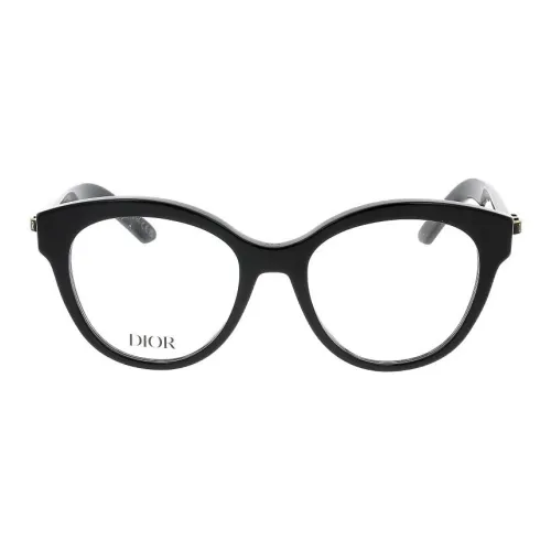 DIOR Ацетат Оправа для очков "Кошачий глаз" Унисекс Черный