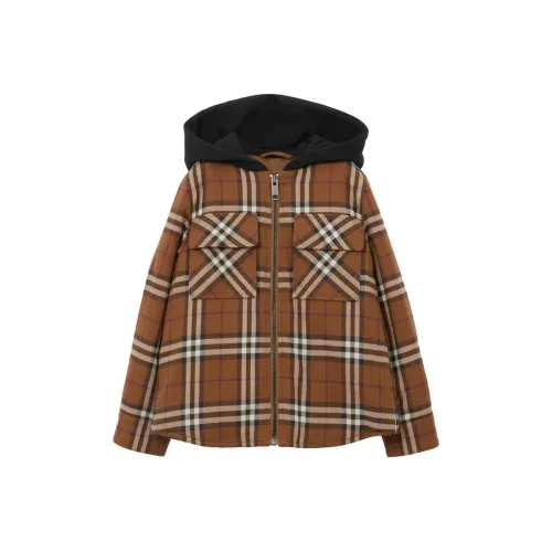 Burberry Светло-коричневый Kids Куртки