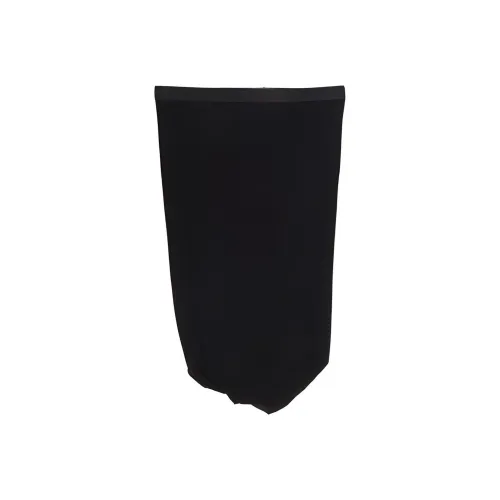 RICK OWENS Черные Женские Повседневные Короткие Юбки