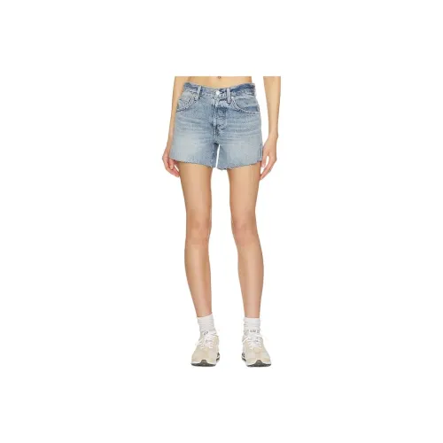 FREE PEOPLE Джинсовые шорты Женские Blue