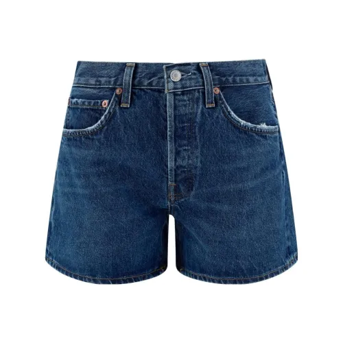 AGOLDE Синие Женские Джинсовые Шорты