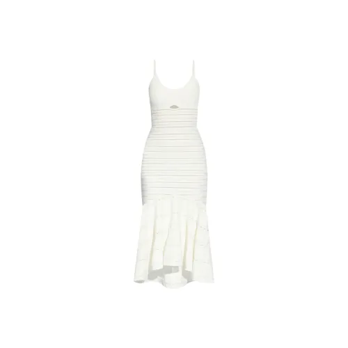 VICTORIA BECKHAM Slip Платье Женское Белое