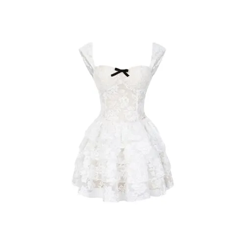 SCCREBEL OFFICIAL Юбка-платье Женское Белое