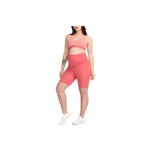 NIKE Pregnant Mom Series Розовые Женские Спортивные Шорты