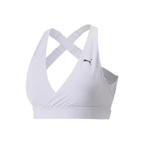 PUMA MID IMPACT Yogini CROSS OVER Бюстгальтер Спортивное белье Женские Фиолетовый