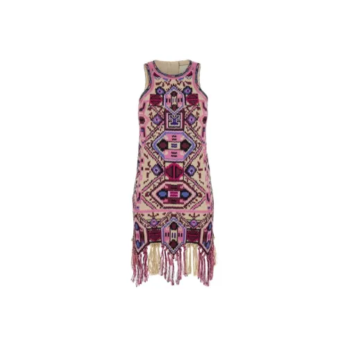 ISABEL MARANT Розовые Женские Платья без рукавов