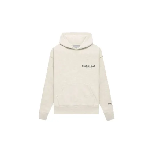 Fear Of God Essentials Толстовка FW21 KIDS Пуловер Толстовка Светло-меланжевый Овсянка Светло-овсяный Детский