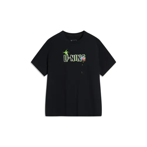 LINING YOUNG x Brolga рубашка T черного цвета детская