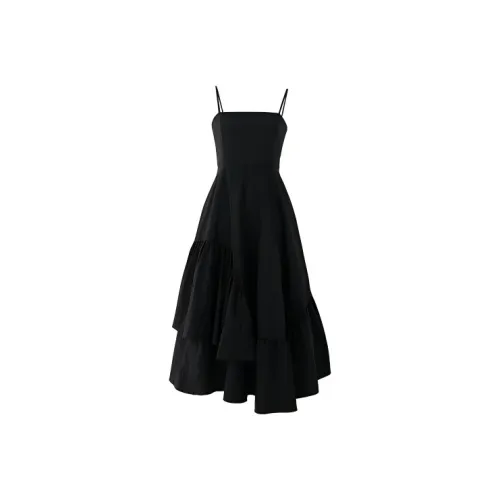 XIAOJUCHUANLI Юбка-платье Женское Черное