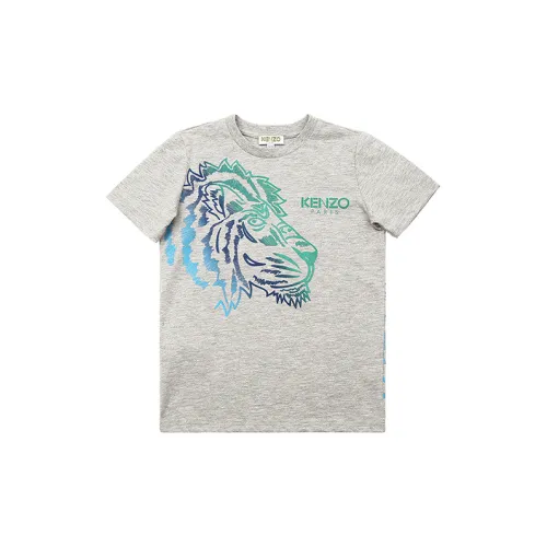 KENZO Светло-серые Детские Рубашки T