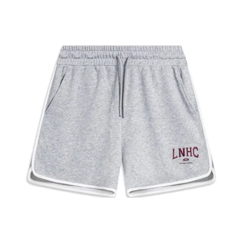 LINING Sports Fashion Collection Вересковый серый Женские спортивные шорты