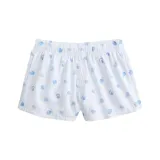 Синий, полный принт