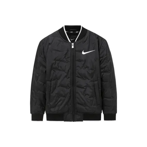 NIKE Черные Kids Утеплённые Куртки