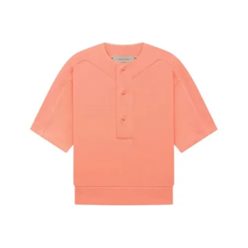 Fear Of God Essentials Бейсбольная куртка Кораллово-красный Детский