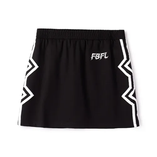 FBFL Черные Женские Повседневные Короткие Юбки