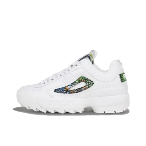 FILA Disruptor 2 Low Топ Повседневная обувь Женская Белая