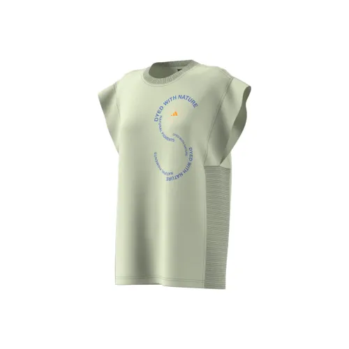 Adidas Mystic Желтый, зеленый Женские спортивные майки без рукавов