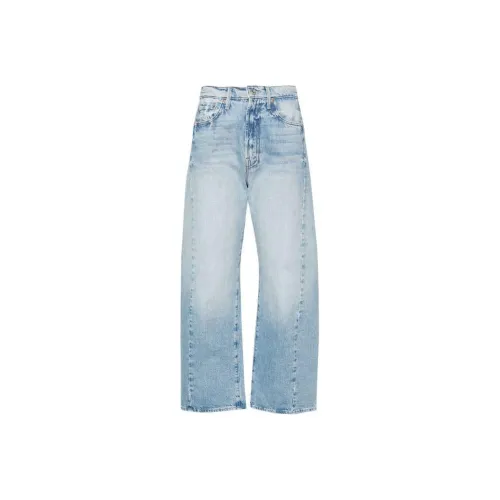 Mother Синие Женские Джинсы