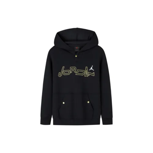 Джордан Свитшот Глубокий Черный Дети Возраст 3-7 Лет