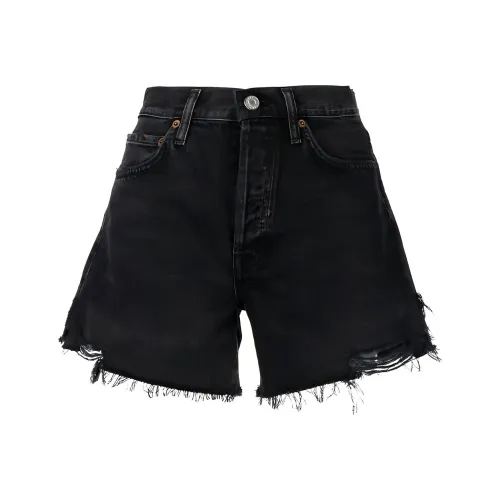 AGOLDE Черные Женские Джинсовые Шорты