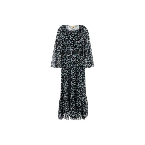 Michael Kors Blue Женские Длинные Рукава Платья
