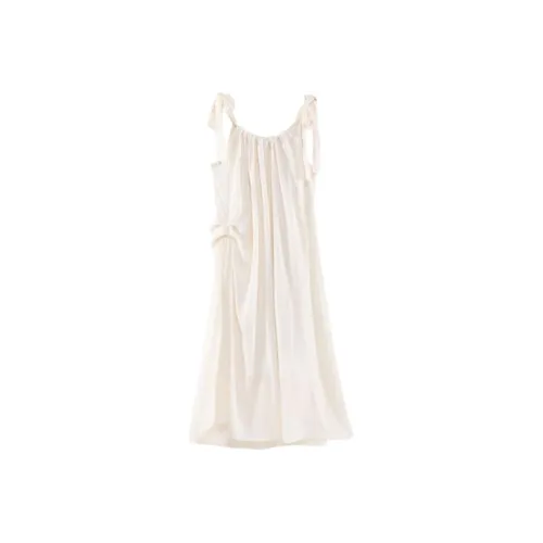 ABBY GODDESS Без рукавов Платье Женское Абрикосовое