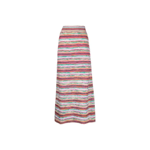 Chloé Многоцветные Женские Повседневные Длинные Юбки