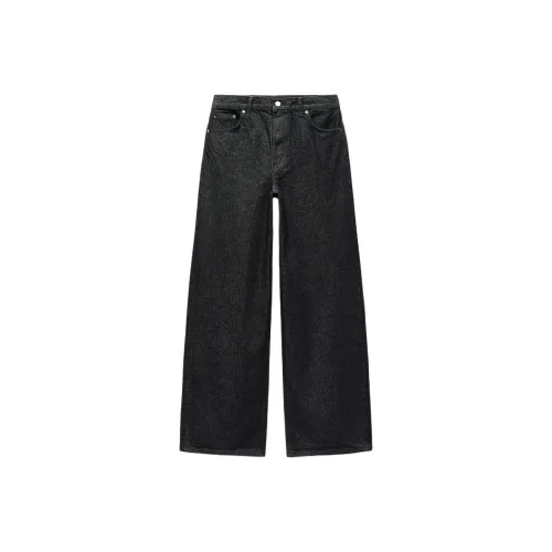 ZARA ZW Series Серые Женские Джинсы
