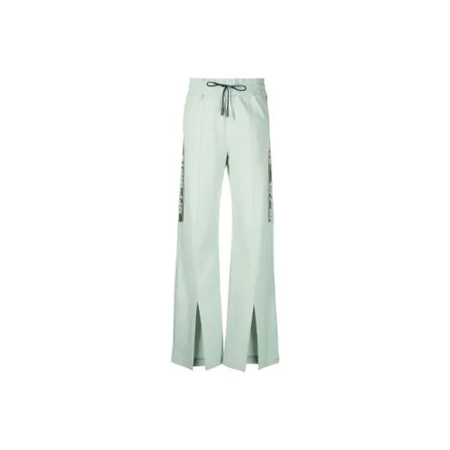 Off Белый FW21 Зеленый Женские Спортивные Брюки