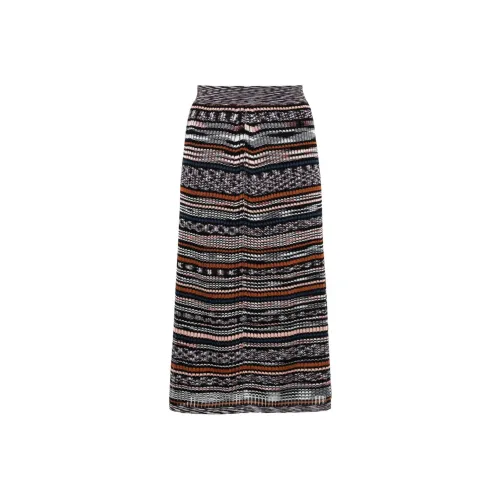 Missoni Многоцветные Женские Повседневные Длинные Юбки