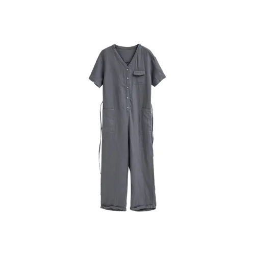 ZIMO Комбинезон Женский Серый Синий