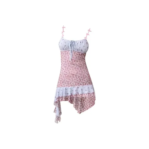 TIBINB Цветочный Пэчворк Женские Слиплатья